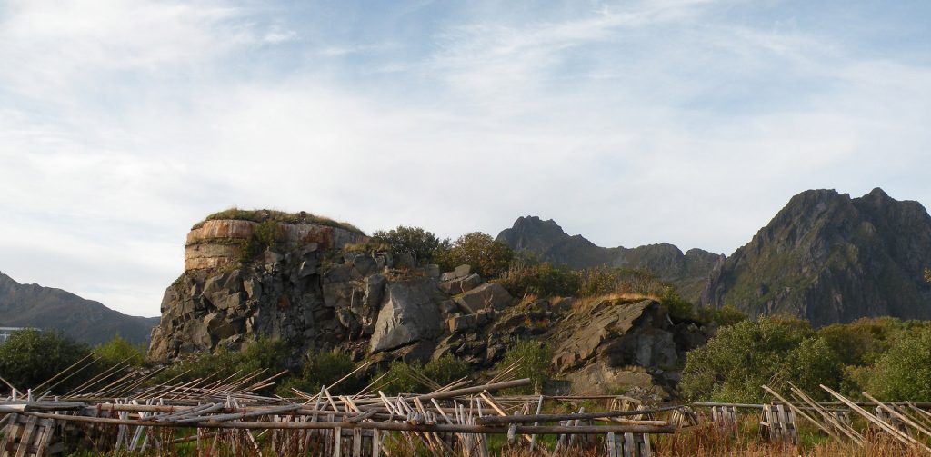 Hovedbunker Kuba festning i Svolvær