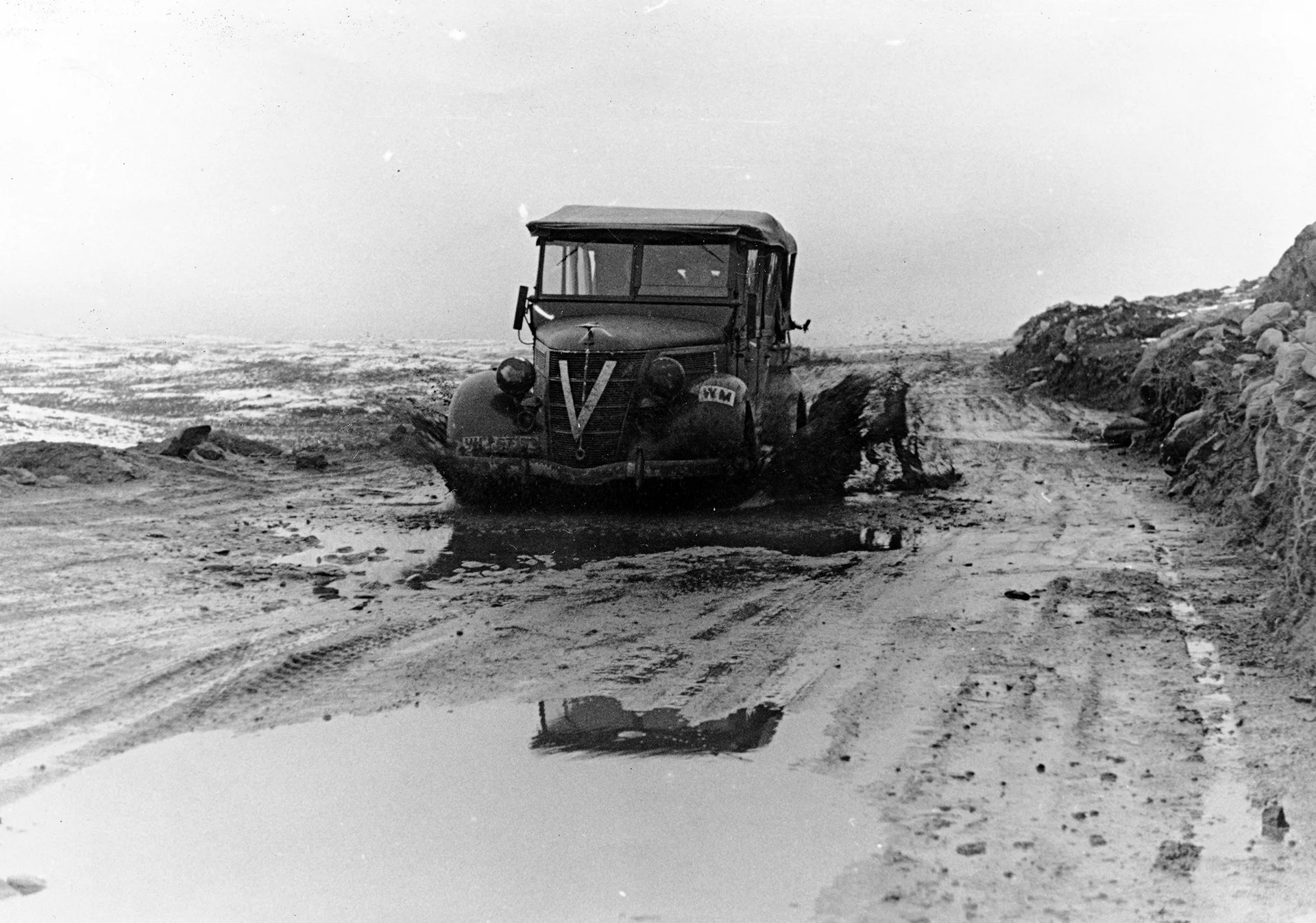 Bilder vom Tundrakrieg an der Eismeerküste