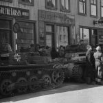 Tyske tanks har nådd Lillehammer våren 1940.