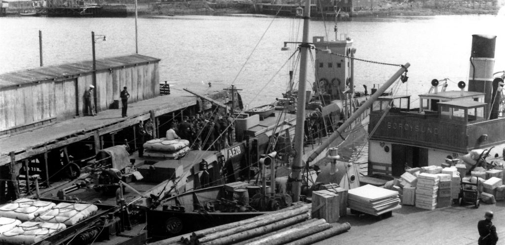 Marinefährpram klasse A Lossing 1943 Svolvær