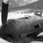 Tyskerne miste utrolig mange fly i Norge. Her har en messerschmitt 109 E krasjlandet  tidlig i krigen.