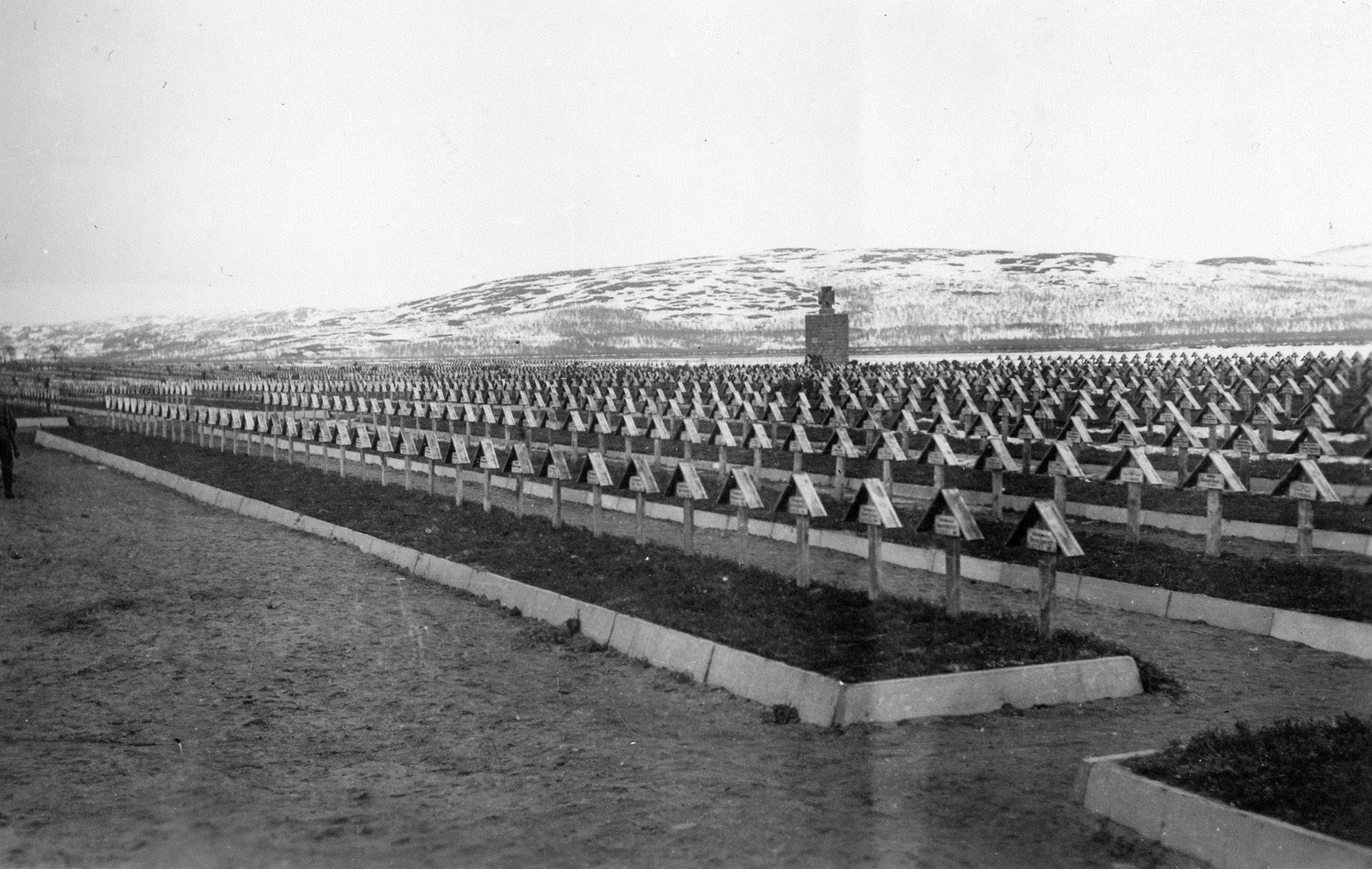 Tysk kirkegård ved nordfronten