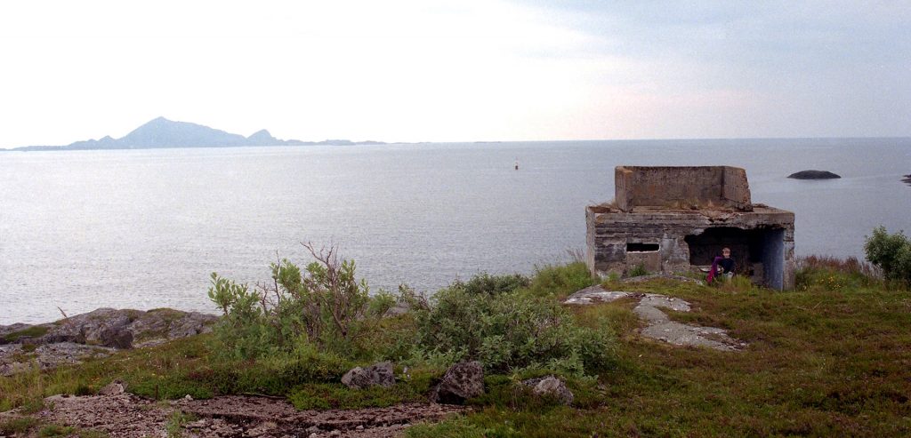 Kontrollpost utenfor Svolvær for skipstrafikken