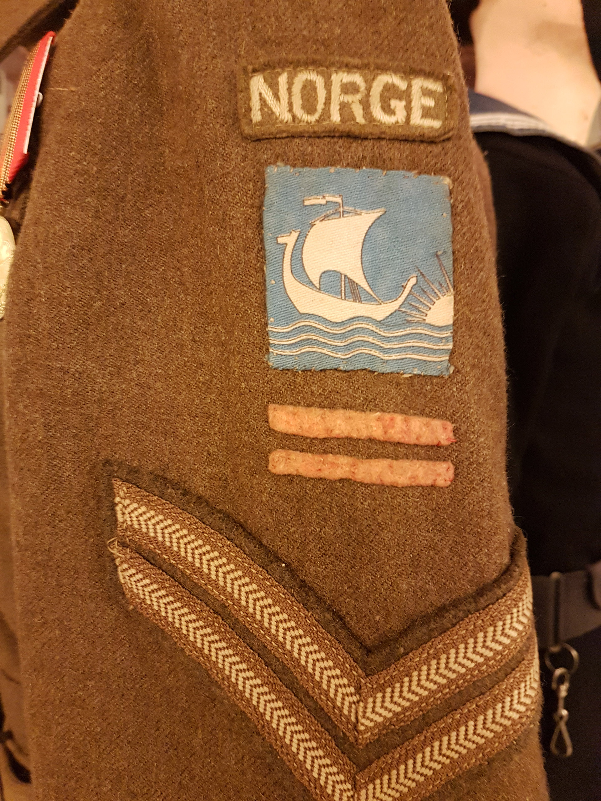 Emblem for norske og engelske soldater som kom til Norge 45